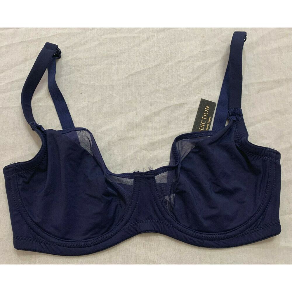🐢🐢🐢. NWT  ADDICTION NOUVELLE WOMENS UNDERWIRE BRA SIZE 32D. 🐢🐢🐢